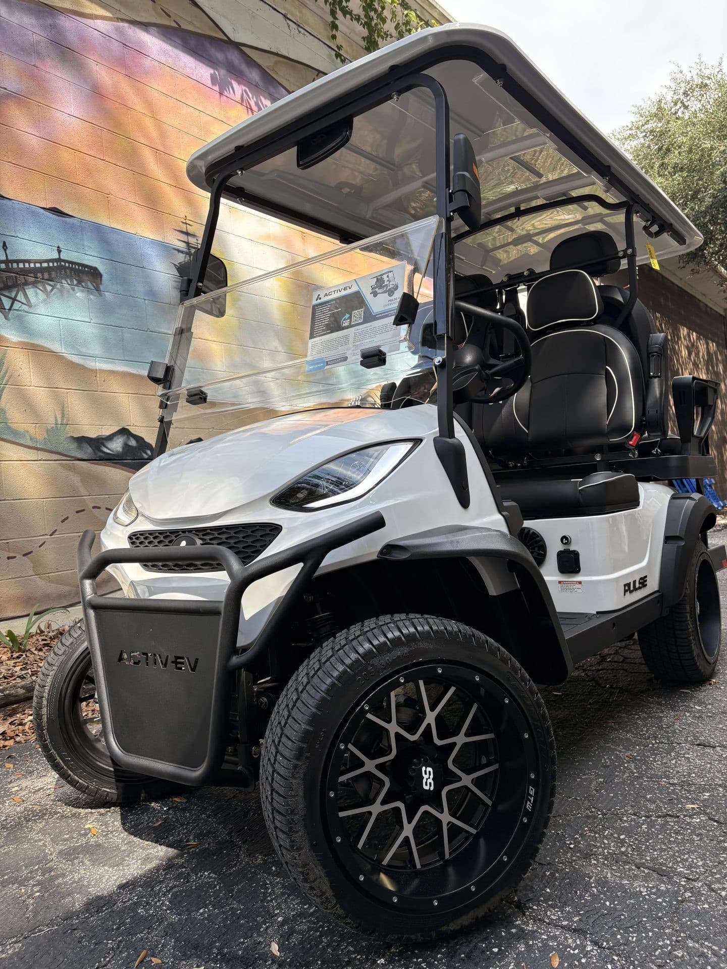 ActiveV Pulse 4 golf cart | Ergon Golf Carts