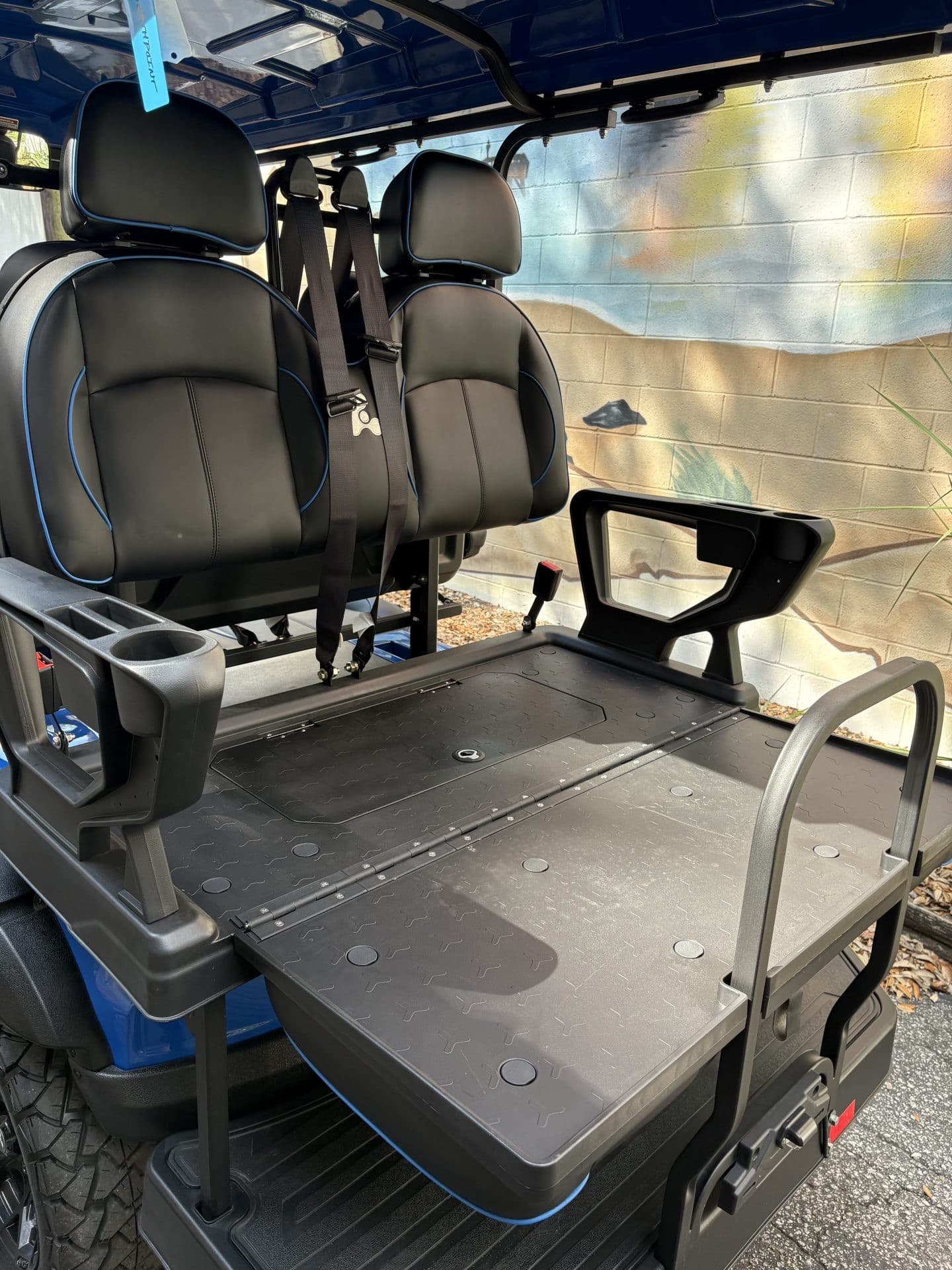 ActiveV Pulse 4 Lifted golf cart, view 5 | Ergon Golf Carts