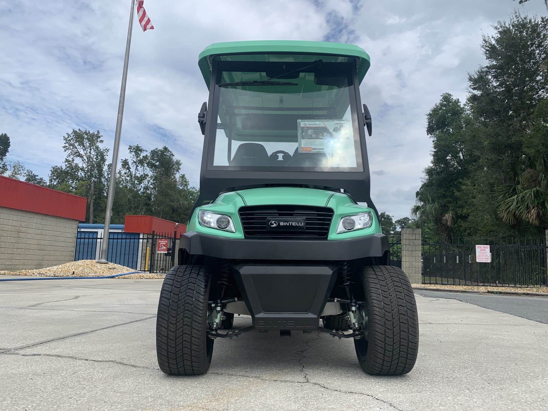 Bintelli 4PR golf cart, view 2 | Ergon Golf Carts