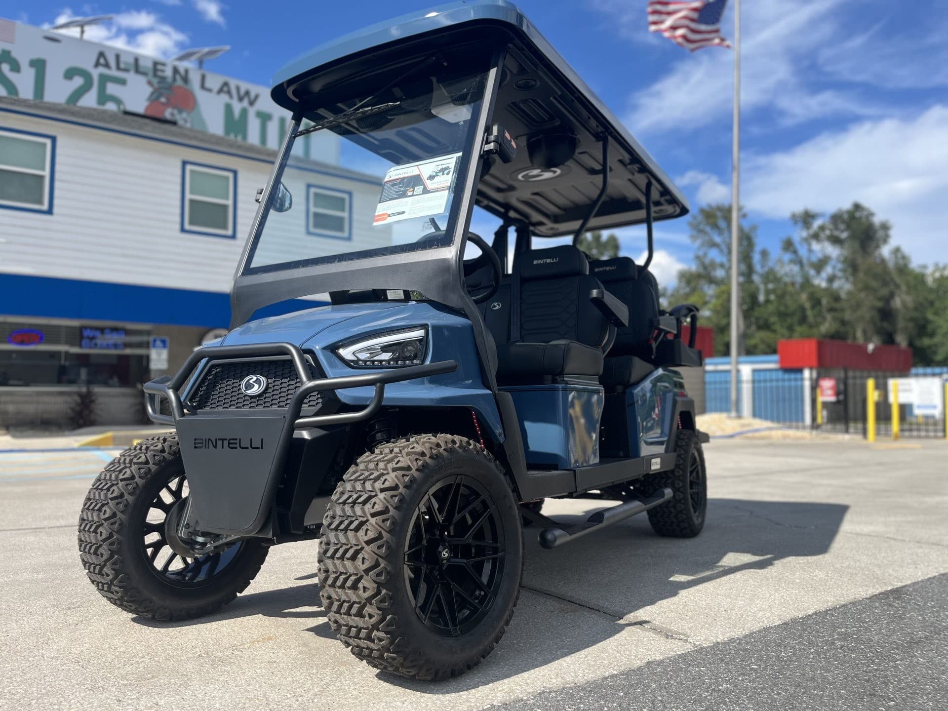 Bintelli 6PR golf cart | Ergon Golf Carts