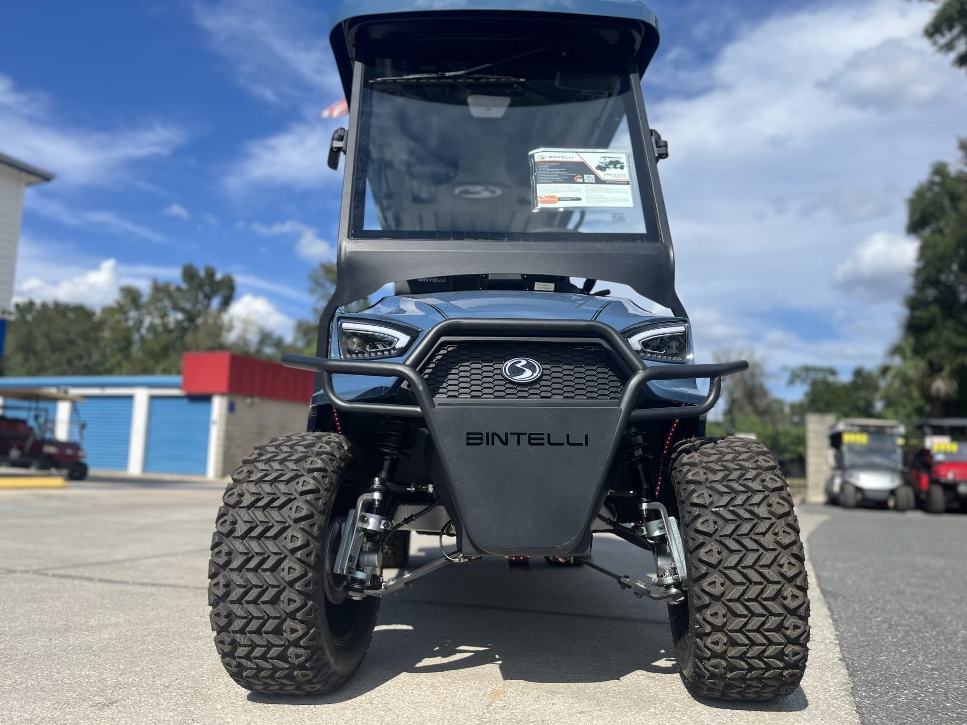 Bintelli 6PR golf cart, view 2 | Ergon Golf Carts