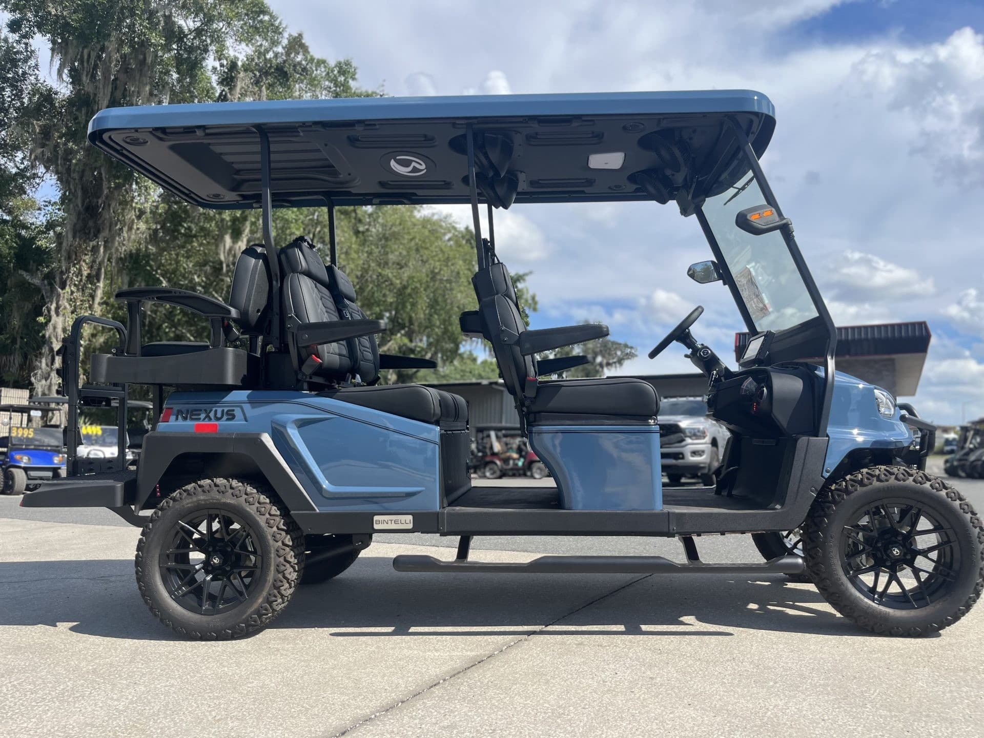 Bintelli 6PR golf cart, view 4 | Ergon Golf Carts