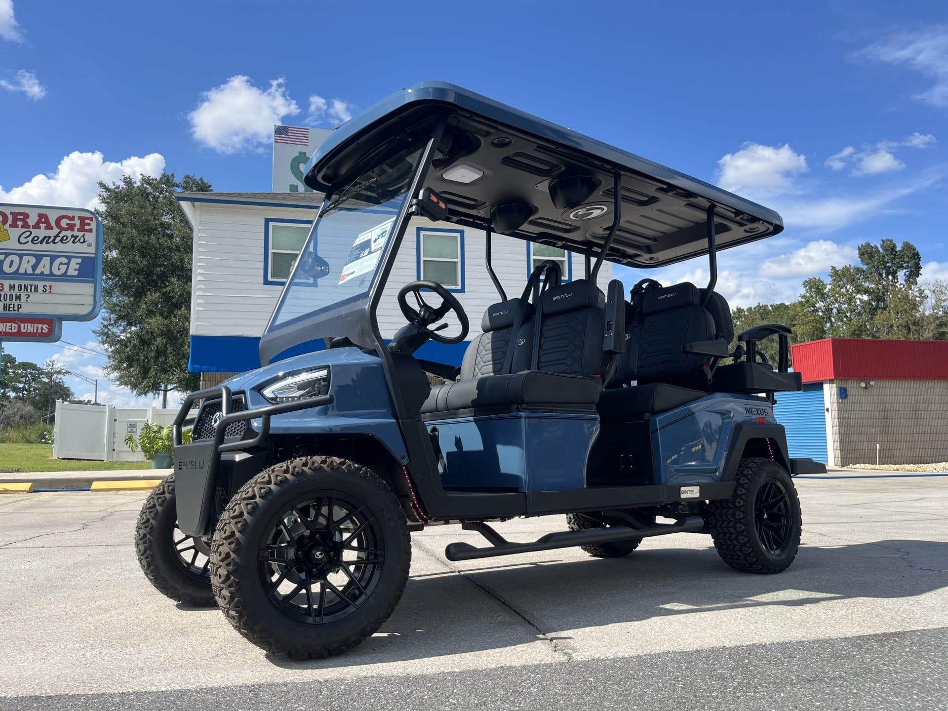 Bintelli 6PR golf cart, view 5 | Ergon Golf Carts