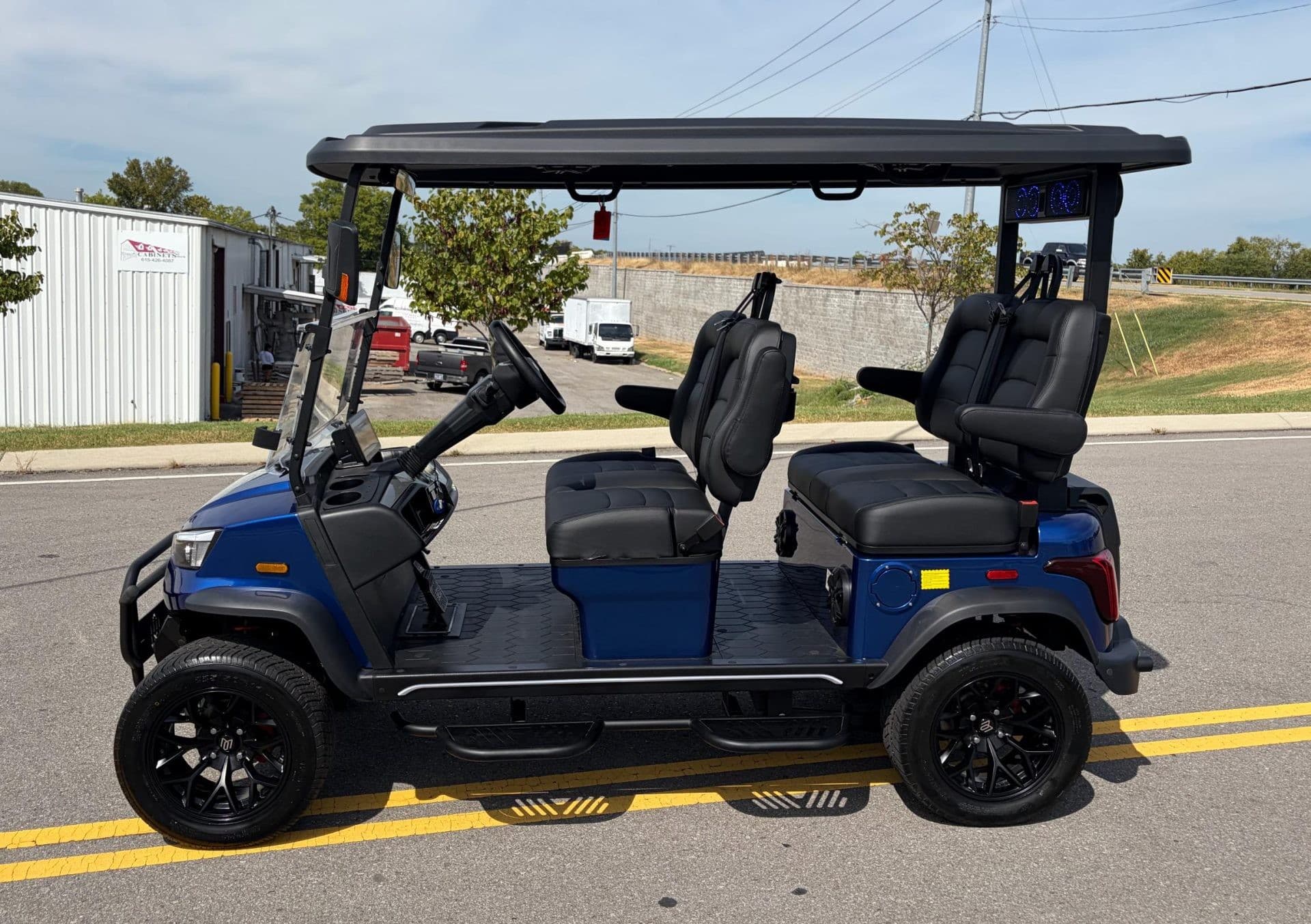 Dach Apollo Elite golf cart, view 3 | Ergon Golf Carts