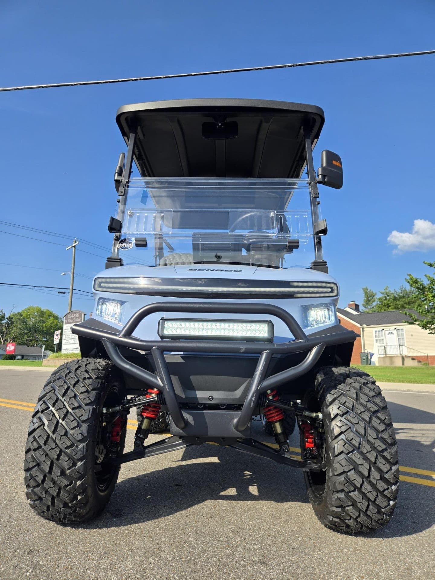 Denago EV Nomad XL golf cart, view 2 | Ergon Golf Carts