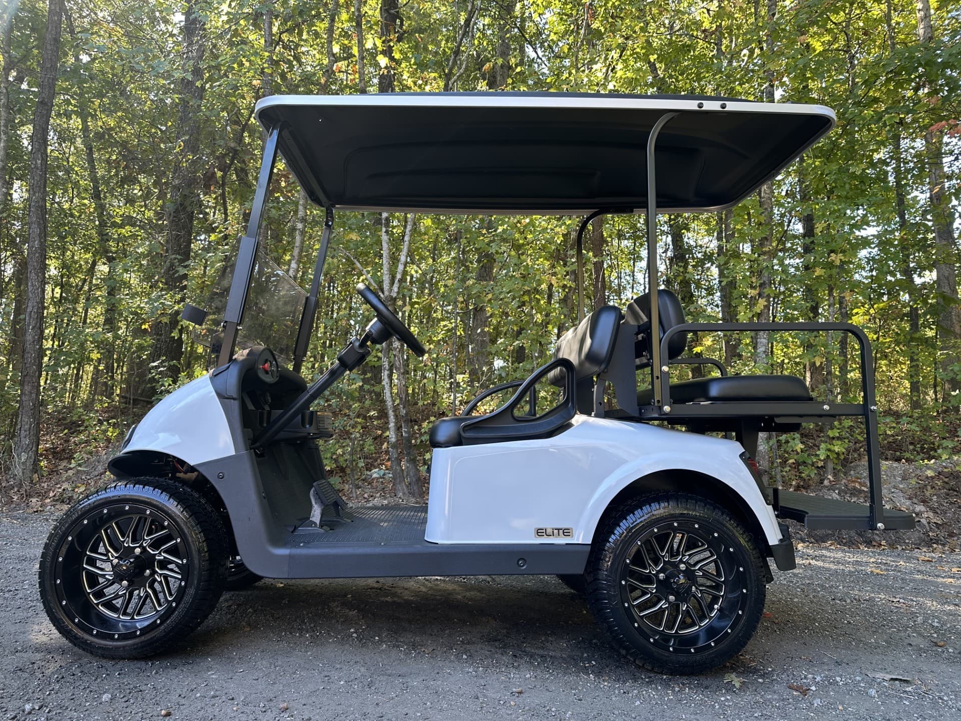E-Z-GO Freedom RXV Elite golf cart, view 2 | Ergon Golf Carts