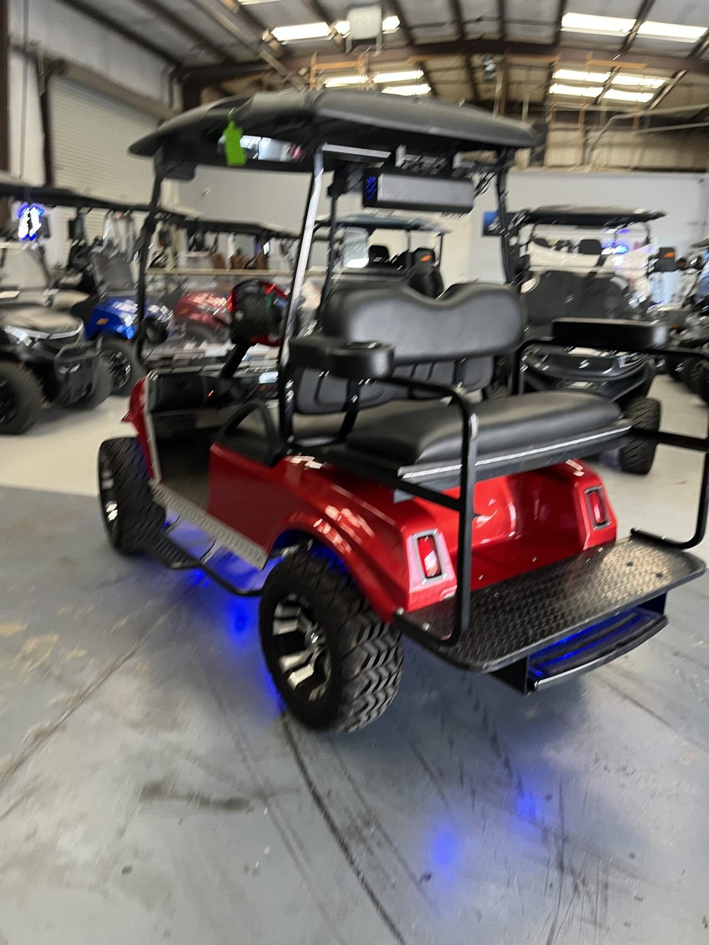 E-Z-GO RXV golf cart, view 4 | Ergon Golf Carts