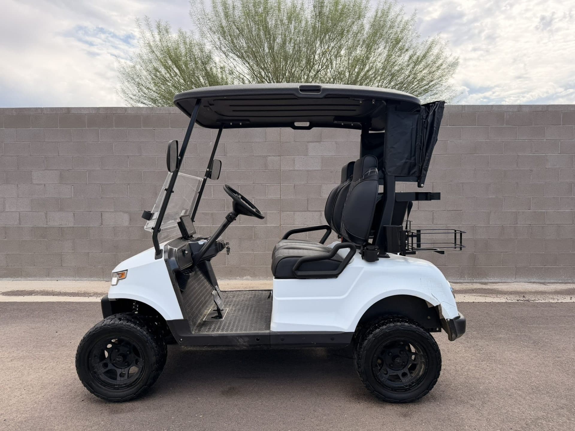 Epic E20 golf cart, view 2 | Ergon Golf Carts