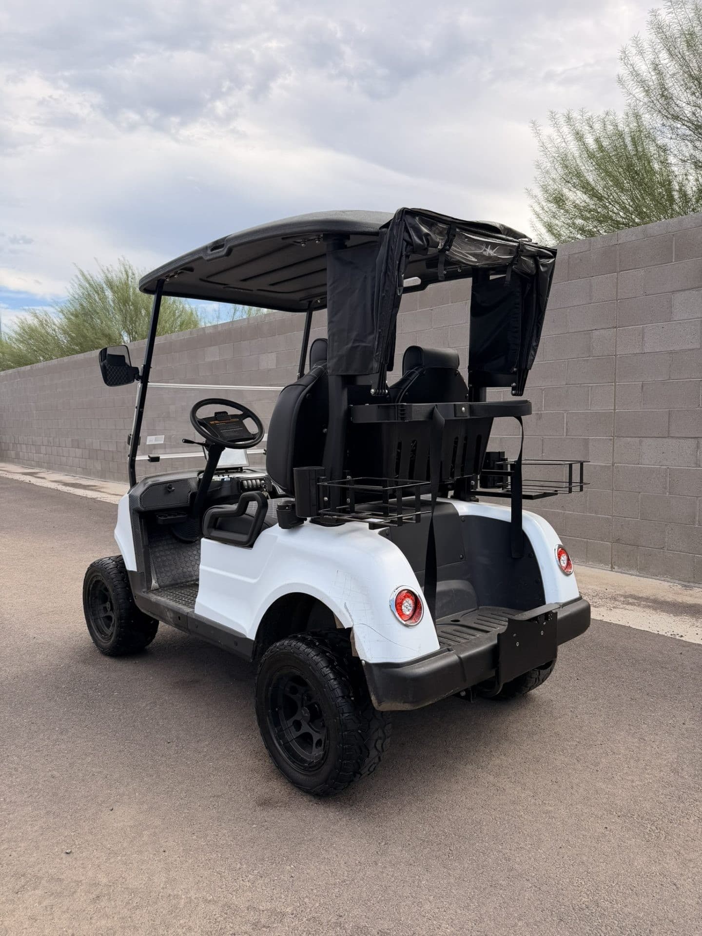 Epic E20 golf cart, view 3 | Ergon Golf Carts