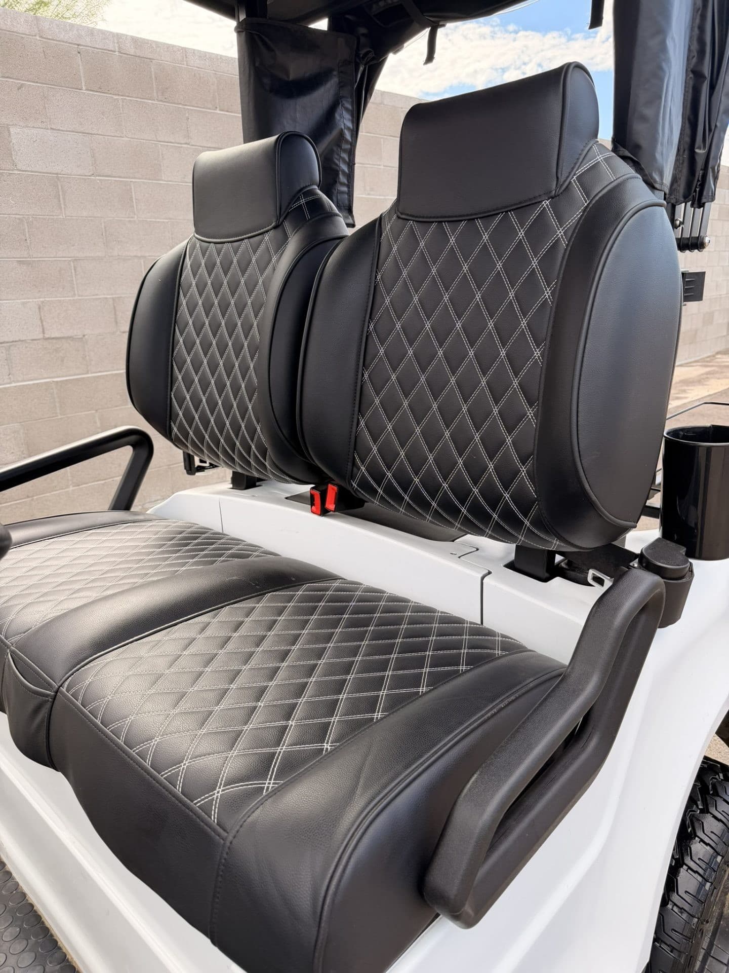 Epic E20 golf cart, view 4 | Ergon Golf Carts