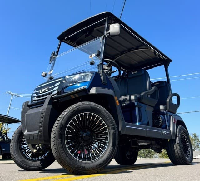 Epic E40FX golf cart | Ergon Golf Carts