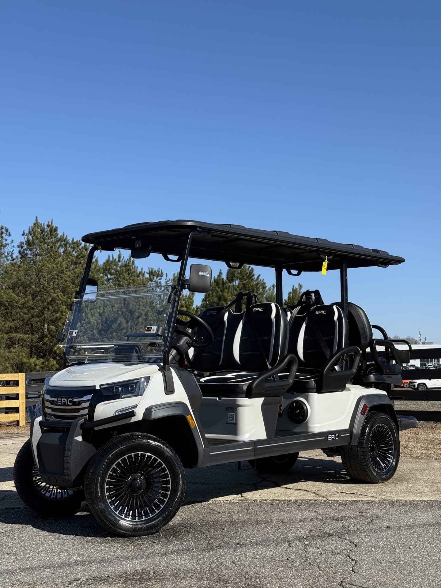 Epic E60FX golf cart | Ergon Golf Carts