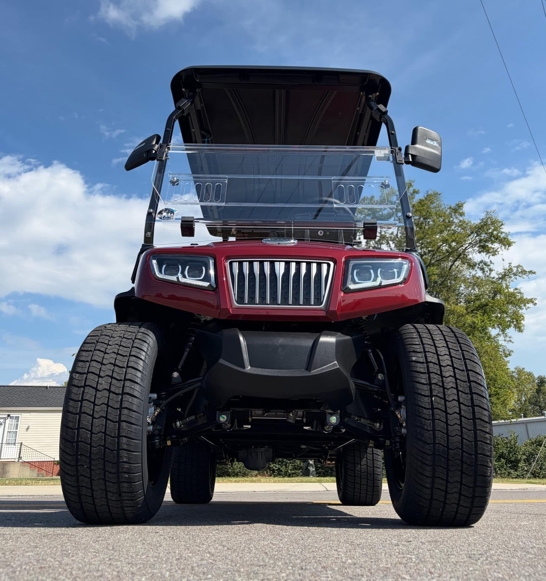 Evolution D5 golf cart, view 2 | Ergon Golf Carts