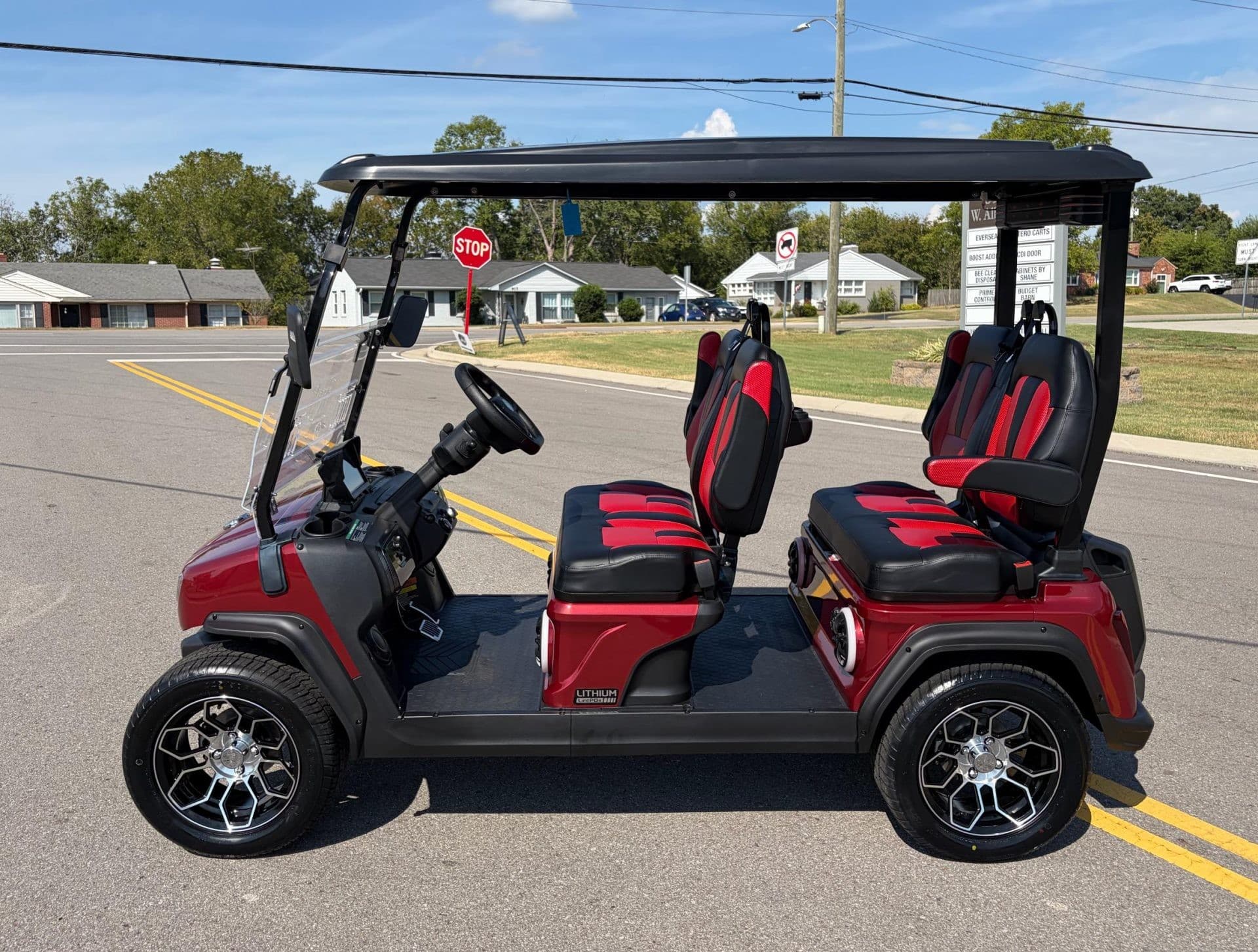 Evolution D5 golf cart, view 3 | Ergon Golf Carts