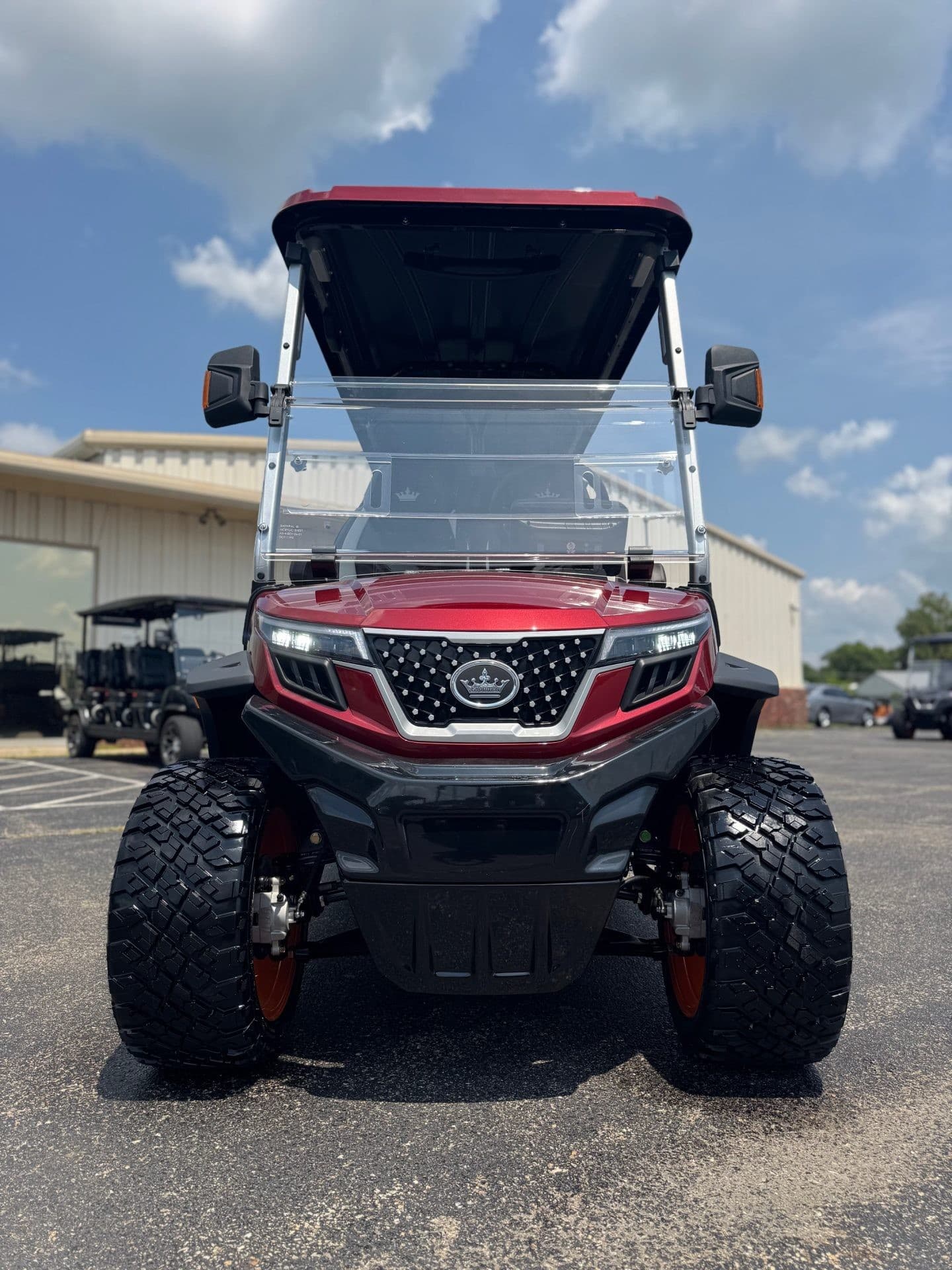 Evolution D6 golf cart, view 2 | Ergon Golf Carts