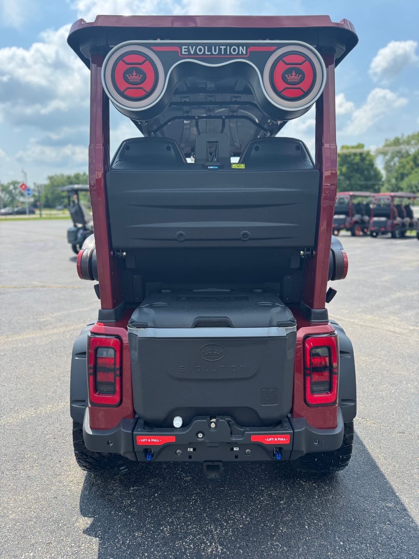 Evolution D6 golf cart, view 5 | Ergon Golf Carts