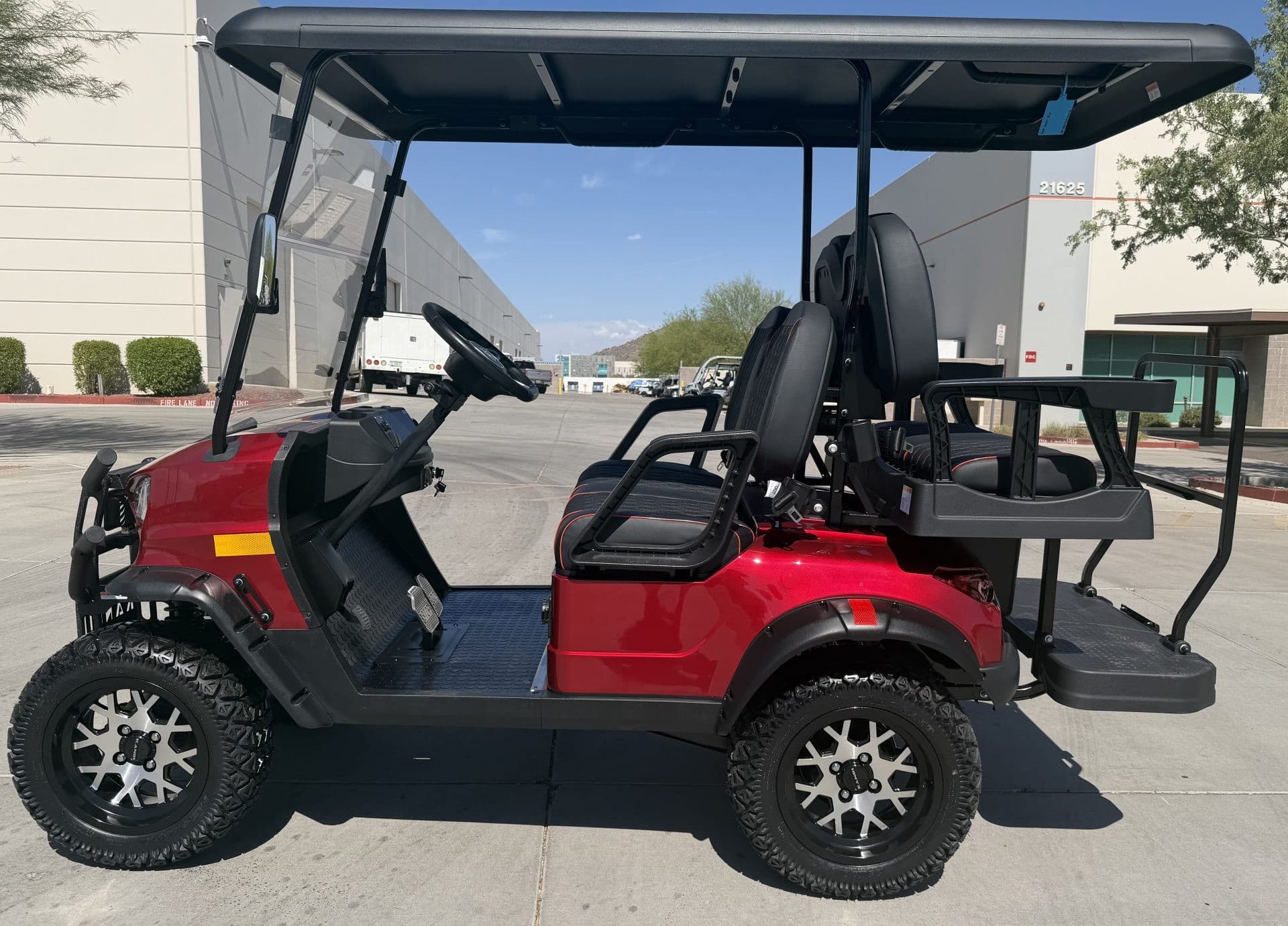 Kandi America Cruiser Element golf cart, view 2 | Ergon Golf Carts