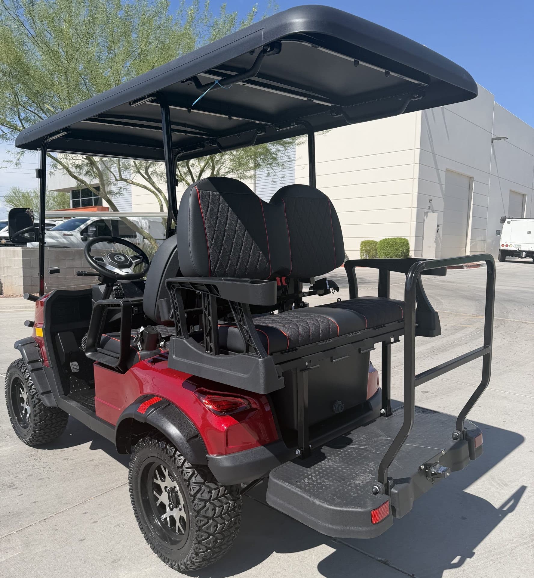 Kandi America Cruiser Element golf cart, view 3 | Ergon Golf Carts