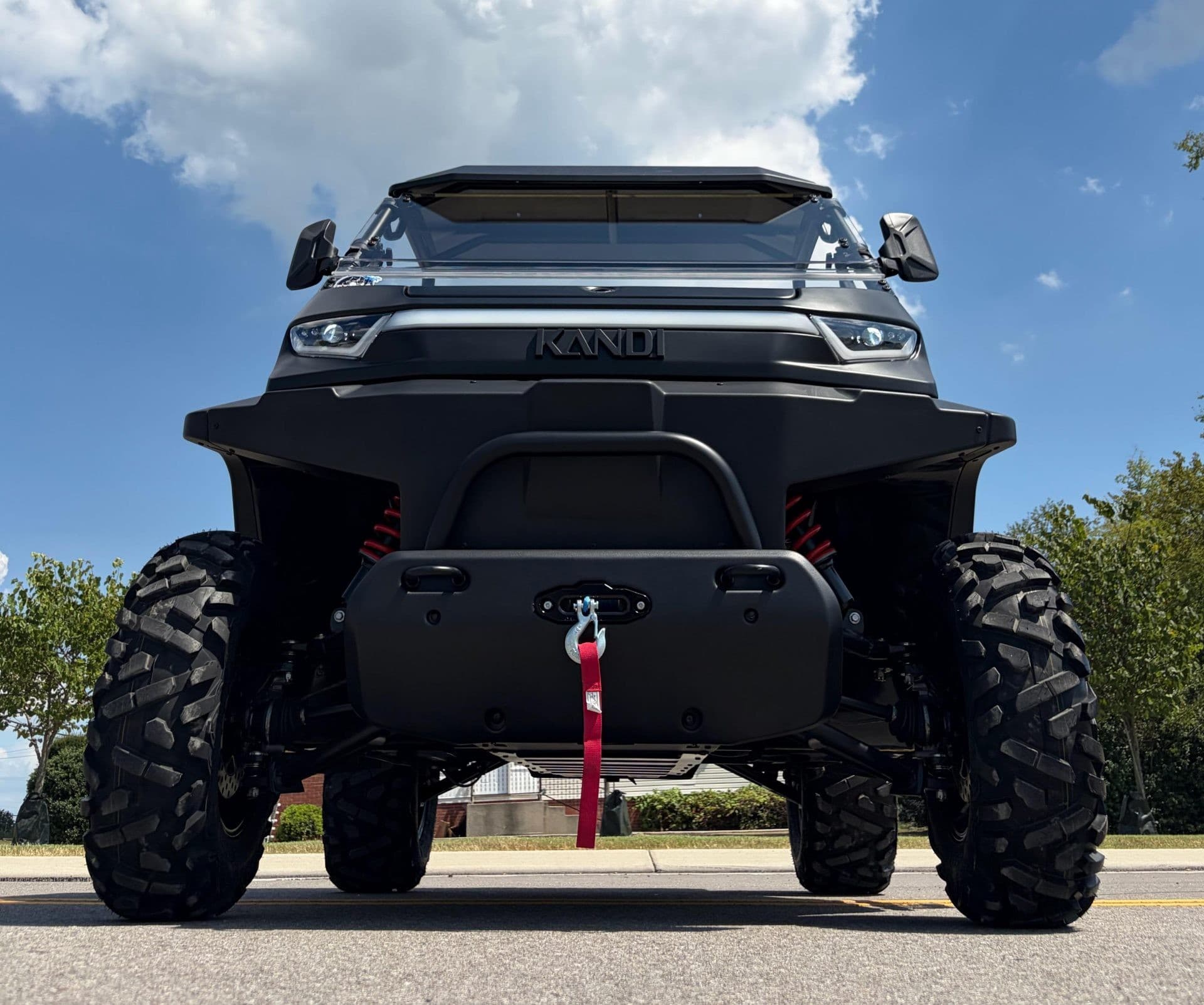 Kandi America Innovator E10K golf cart, view 2 | Ergon Golf Carts