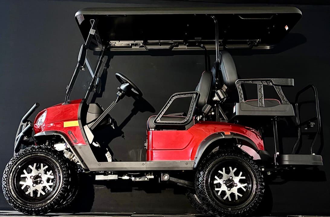 Kandi America Kruiser 4P golf cart, view 2 | Ergon Golf Carts