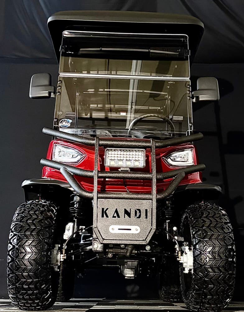 Kandi America Kruiser 4P golf cart, view 3 | Ergon Golf Carts
