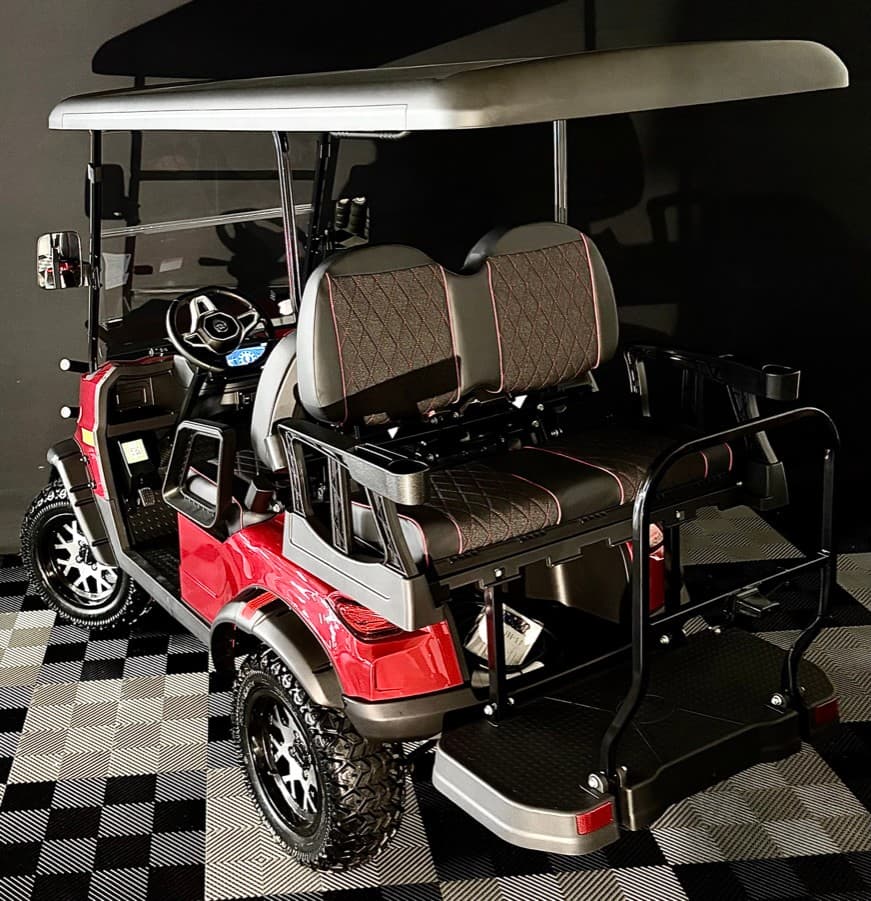 Kandi America Kruiser 4P golf cart, view 4 | Ergon Golf Carts