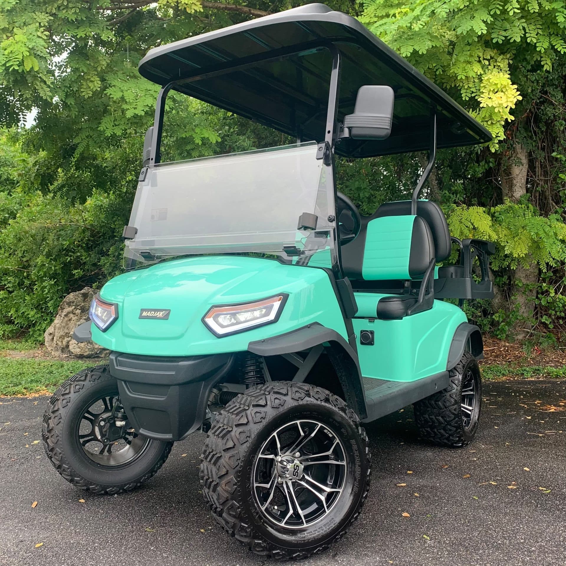 Madjax E-Series golf cart | Ergon Golf Carts
