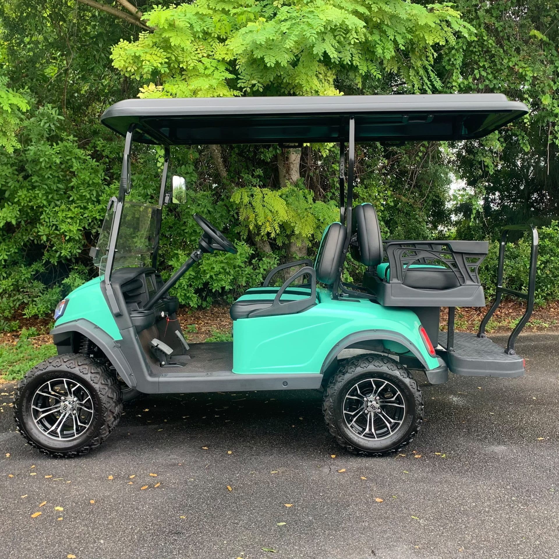 Madjax E-Series golf cart, view 3 | Ergon Golf Carts