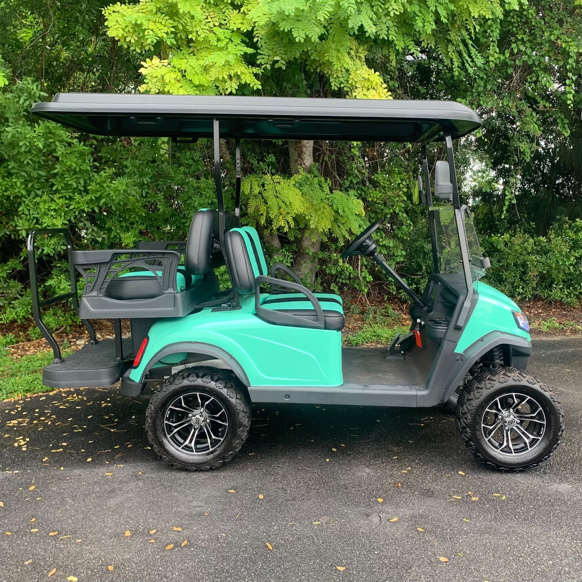 Madjax E-Series golf cart, view 4 | Ergon Golf Carts