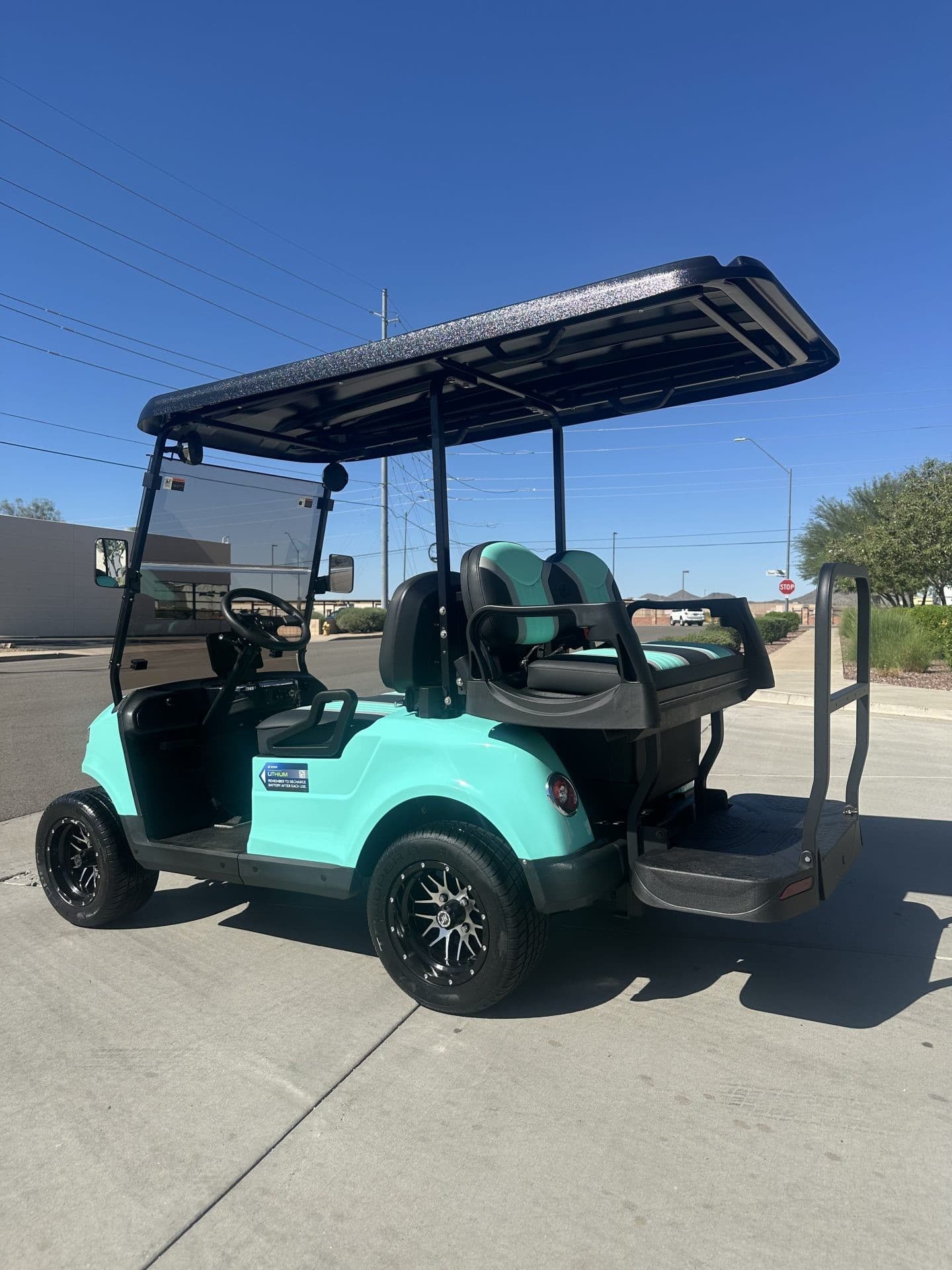 Star EV Capella golf cart, view 3 | Ergon Golf Carts