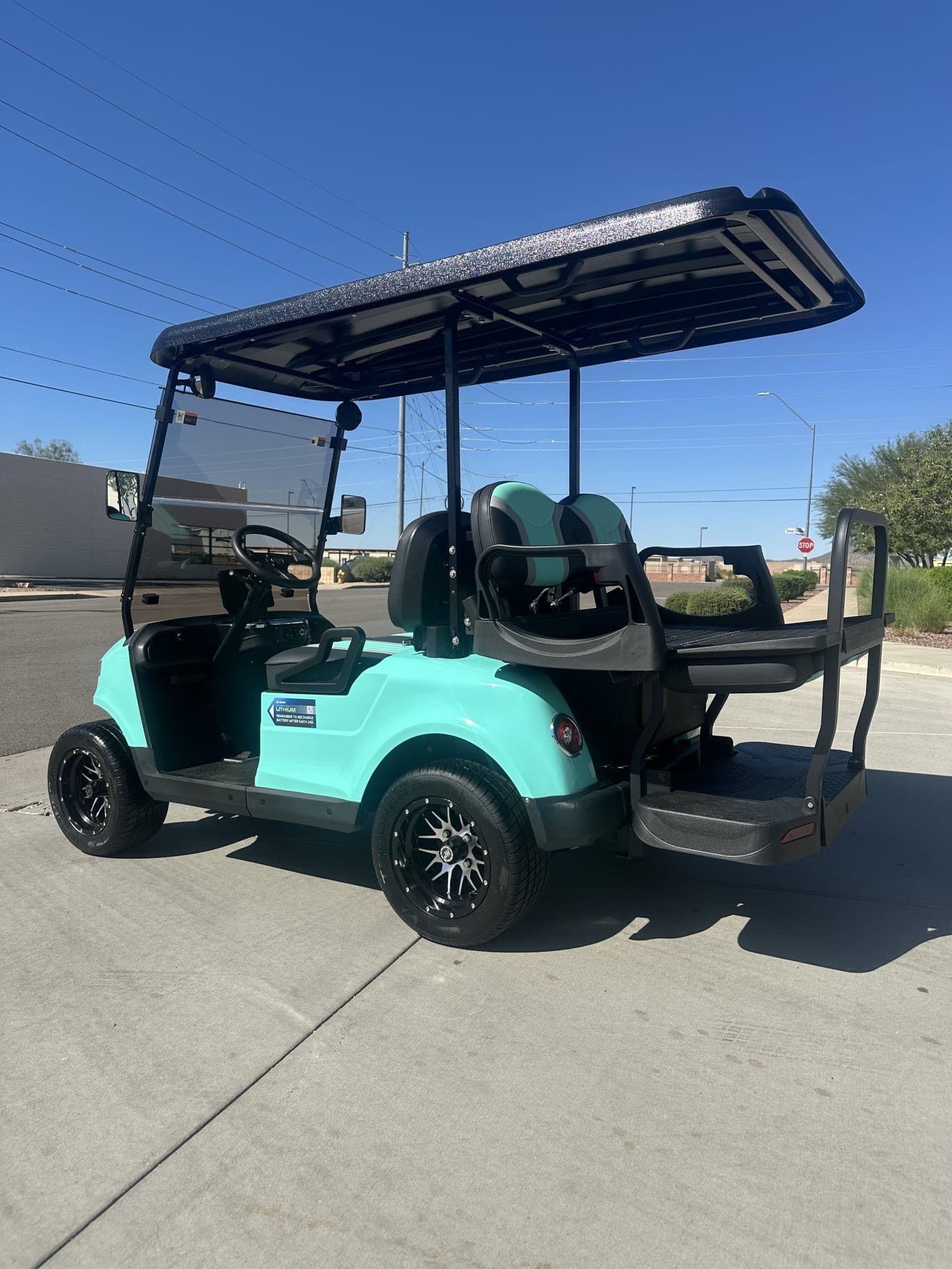Star EV Capella golf cart, view 4 | Ergon Golf Carts