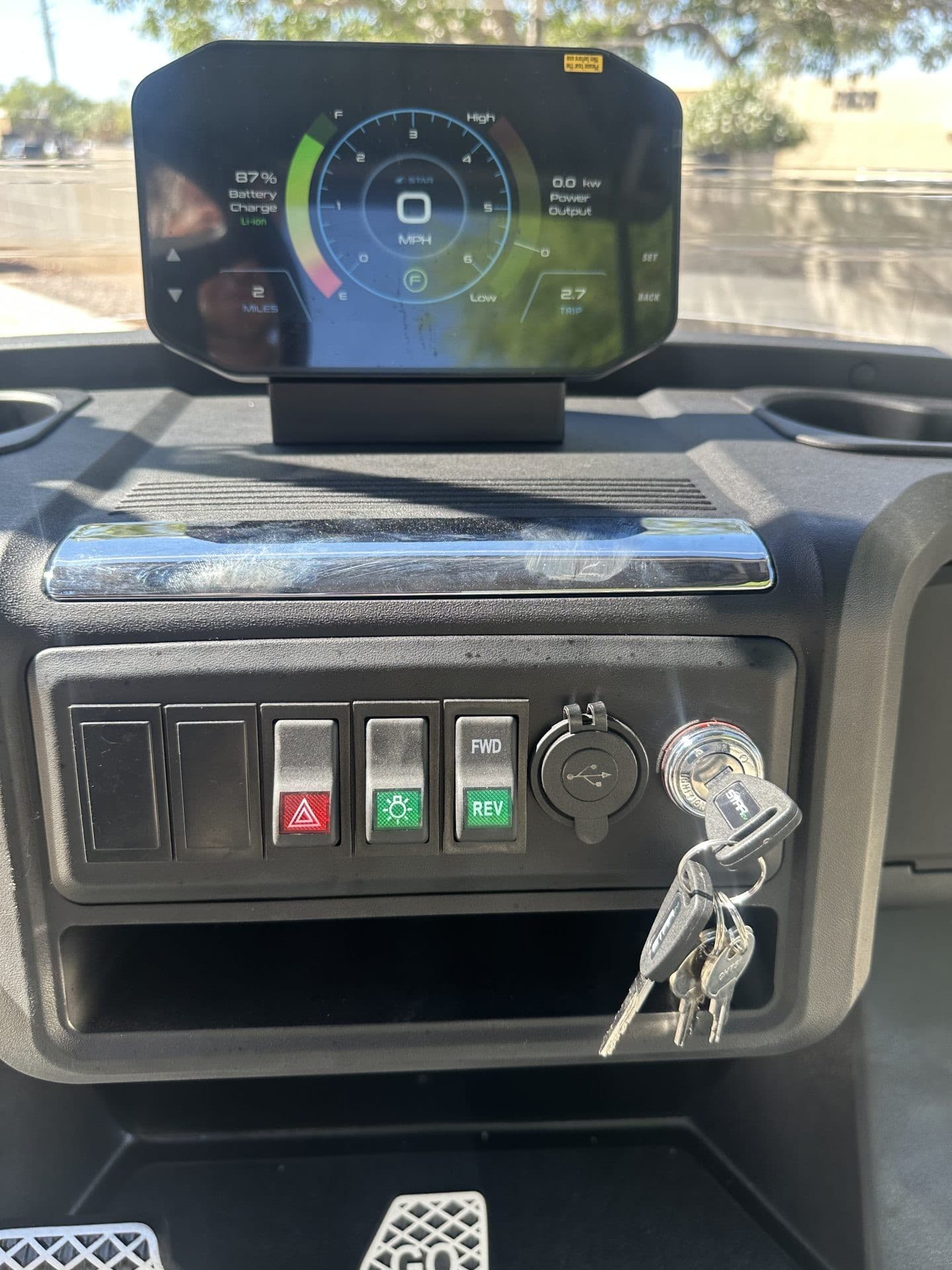 Star EV J Model golf cart, view 5 | Ergon Golf Carts