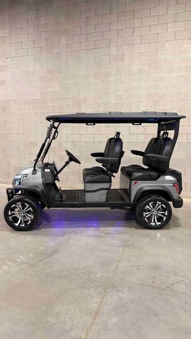 Star EV LEO golf cart, view 2 | Ergon Golf Carts