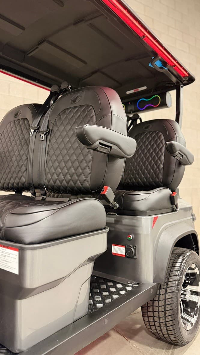 Star EV LEO golf cart, view 5 | Ergon Golf Carts