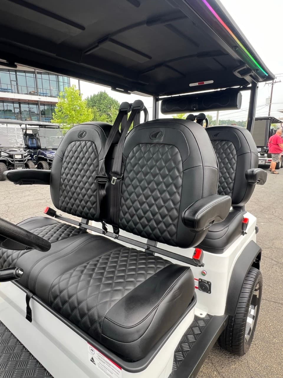Star EV Sirius golf cart, view 5 | Ergon Golf Carts