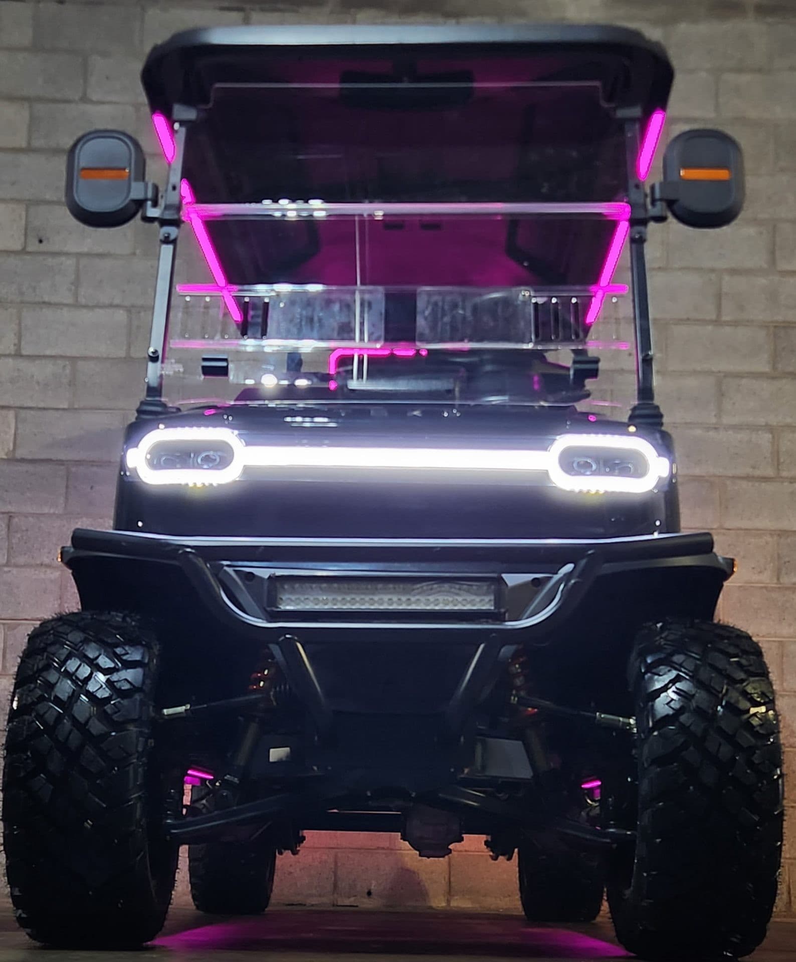 Teko EV Trophy golf cart, view 2 | Ergon Golf Carts