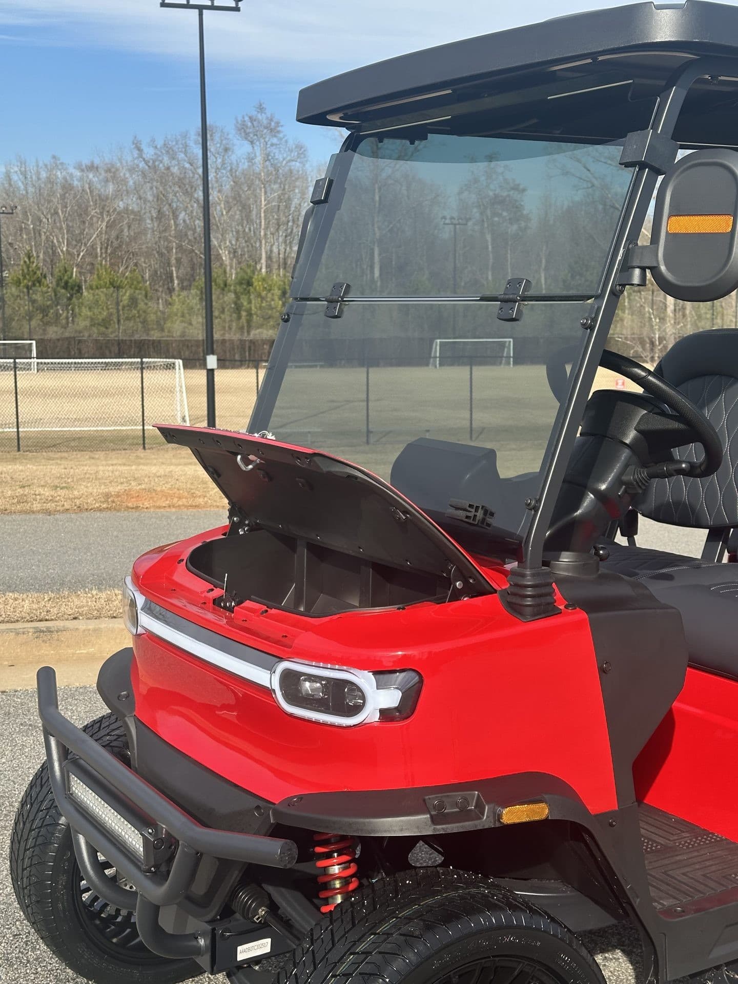 Teko EV Trophy Plus golf cart, view 3 | Ergon Golf Carts