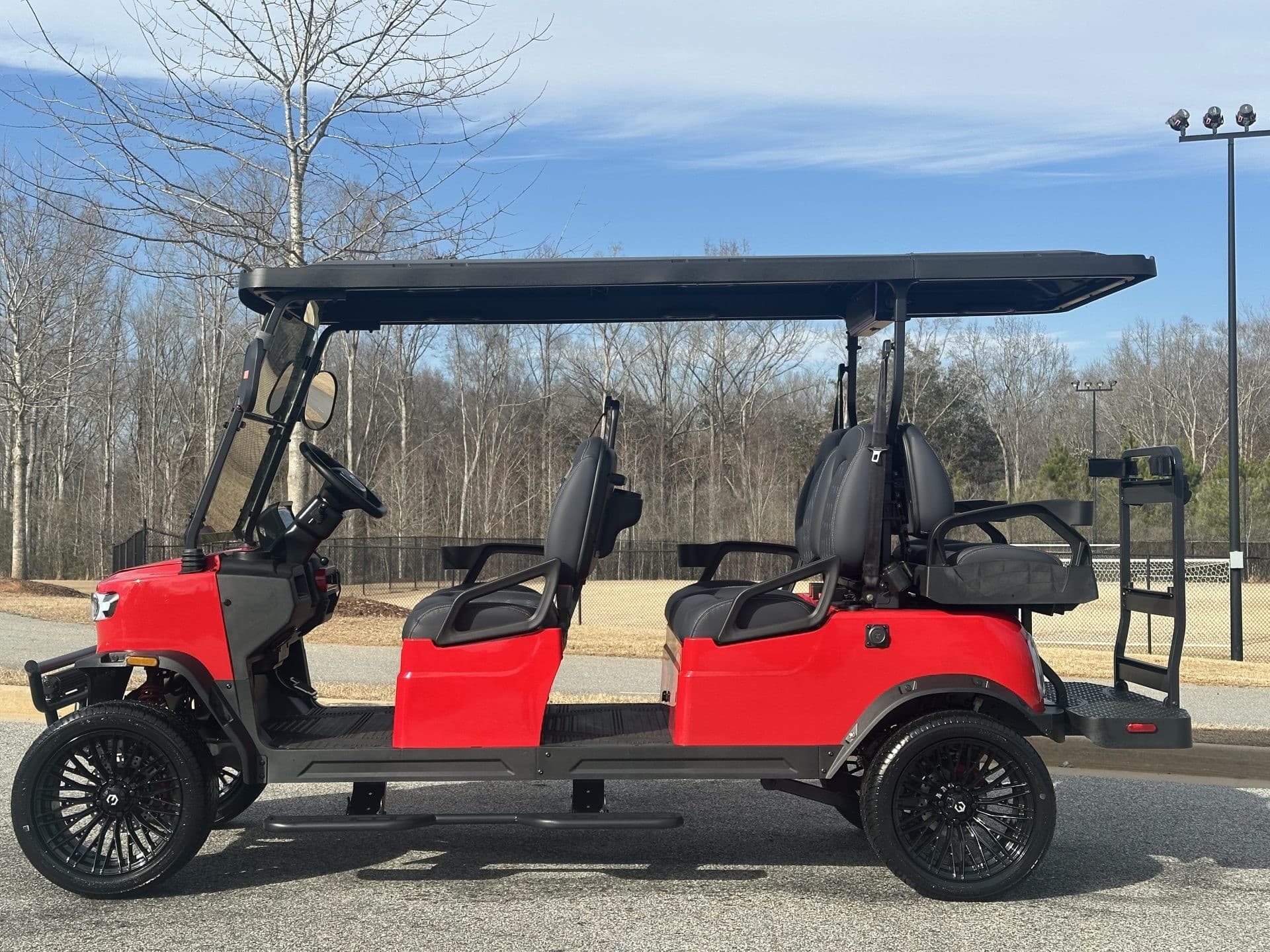 Teko EV Trophy Plus golf cart, view 4 | Ergon Golf Carts