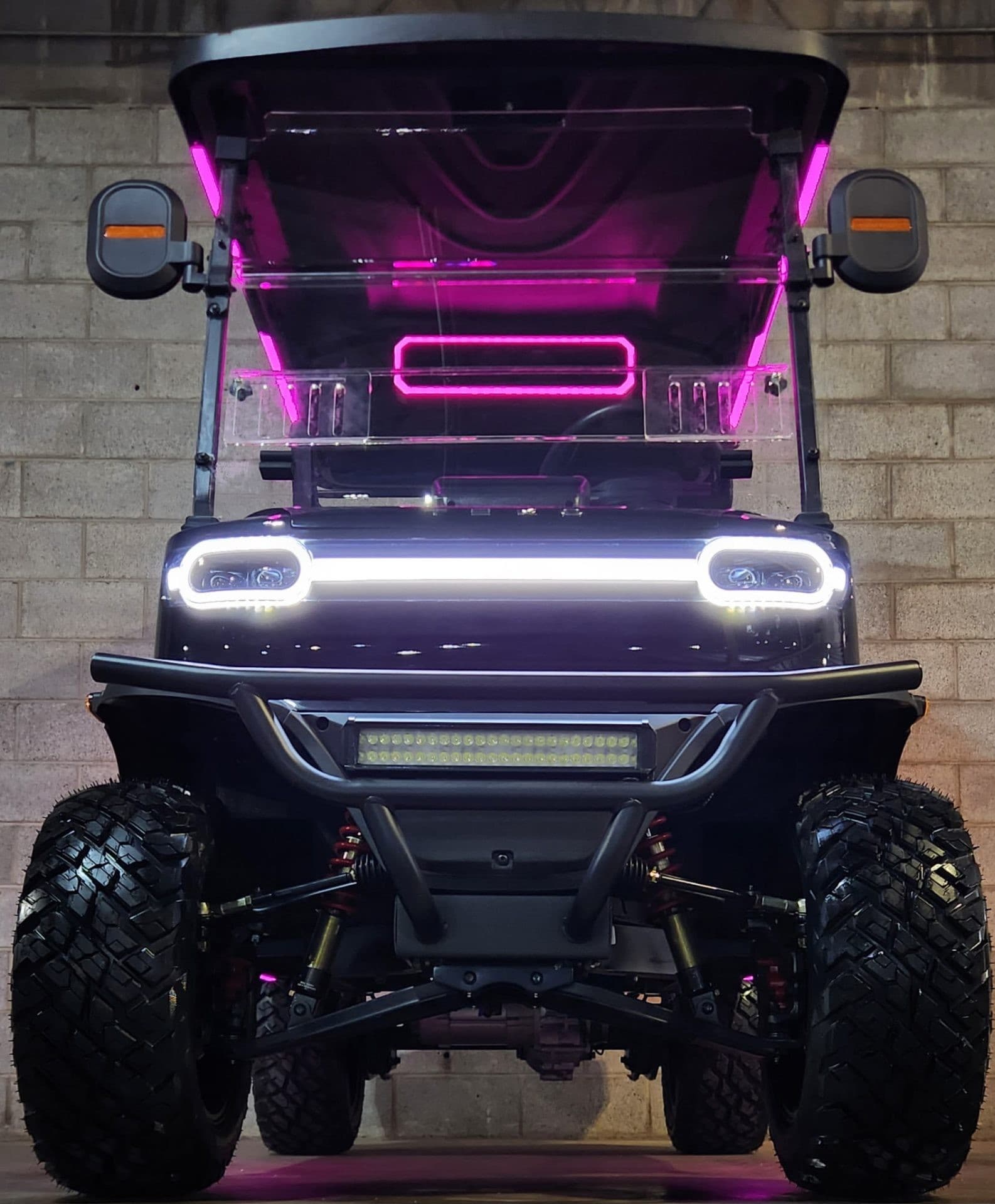 Teko EV Turbo golf cart, view 2 | Ergon Golf Carts