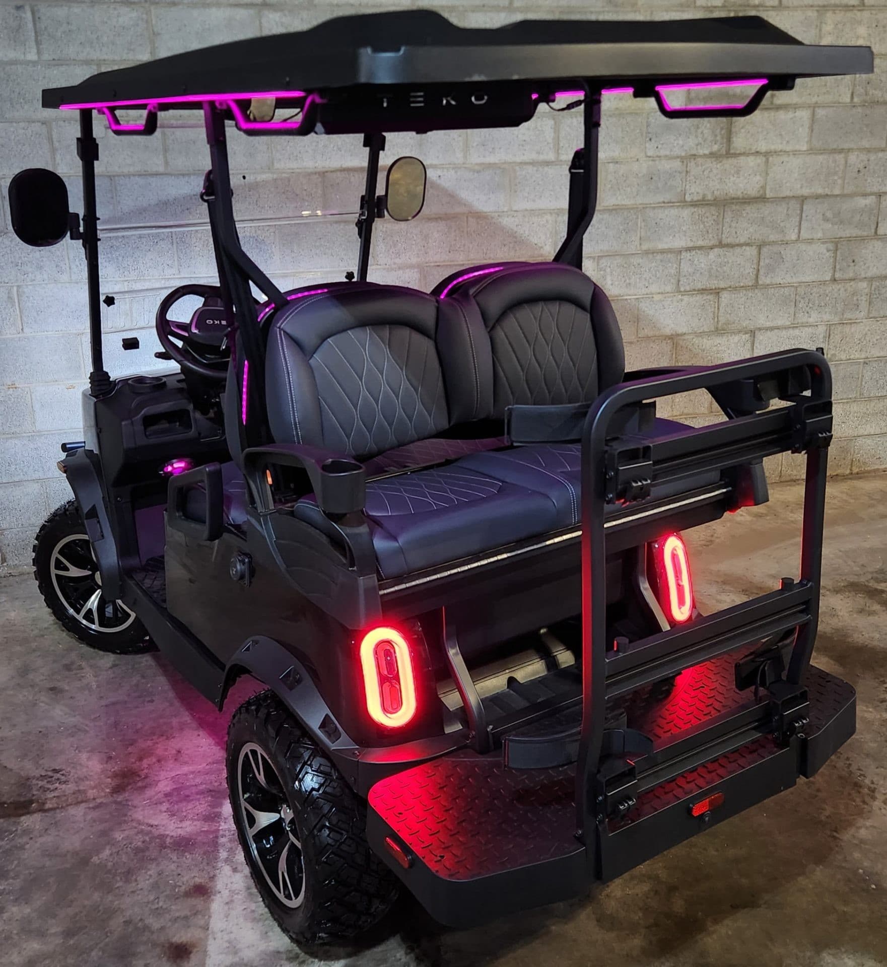 Teko EV Turbo golf cart, view 4 | Ergon Golf Carts